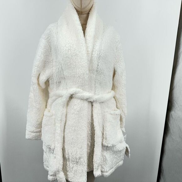 Josie Natori Womans Robe White LG/ XL New With Tags - Picture 1 of 3